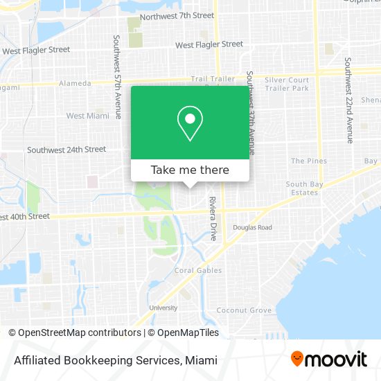 Affiliated Bookkeeping Services map