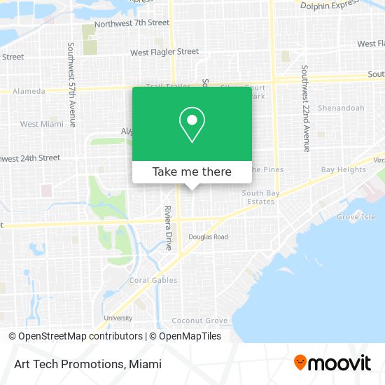 Art Tech Promotions map