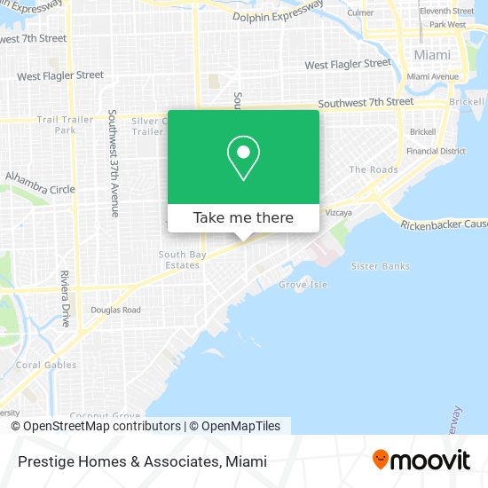 Prestige Homes & Associates map