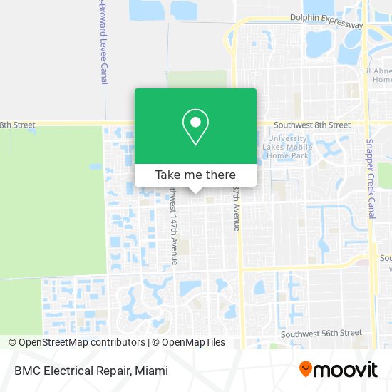 BMC Electrical Repair map