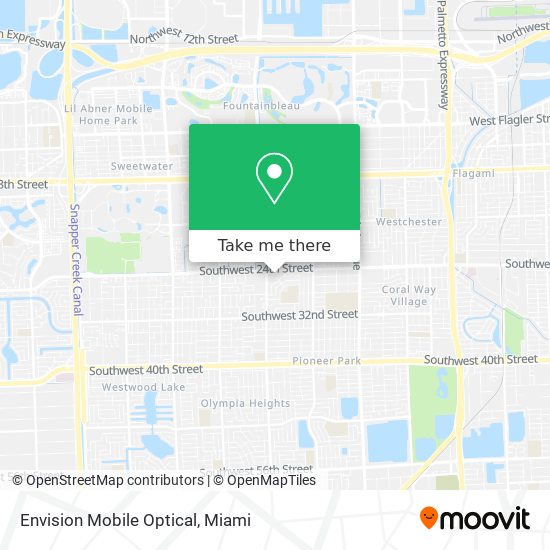 Mapa de Envision Mobile Optical