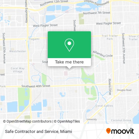 Safe Contractor and Service map