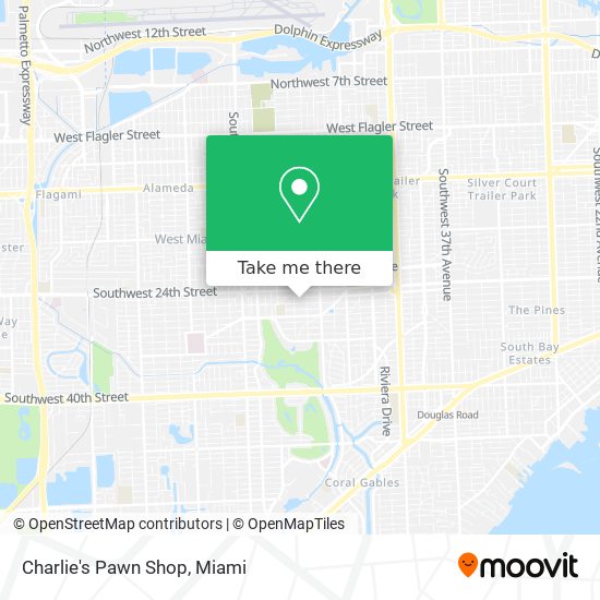 Charlie's Pawn Shop map