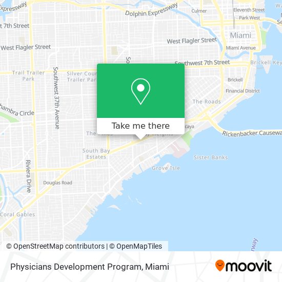 Mapa de Physicians Development Program