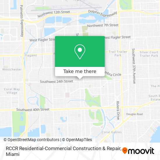 RCCR Residential-Commercial Construction & Repair map