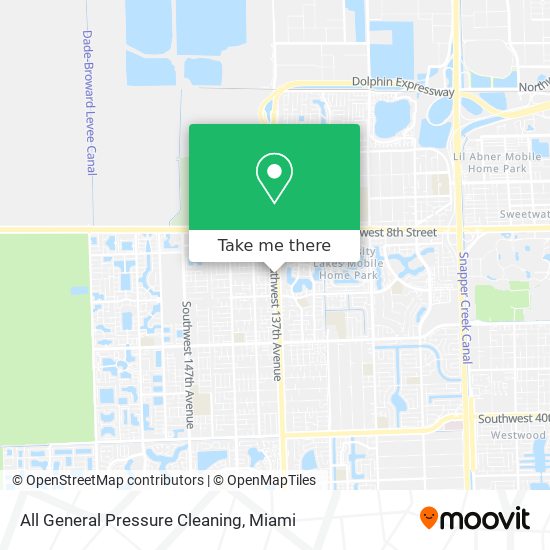 Mapa de All General Pressure Cleaning