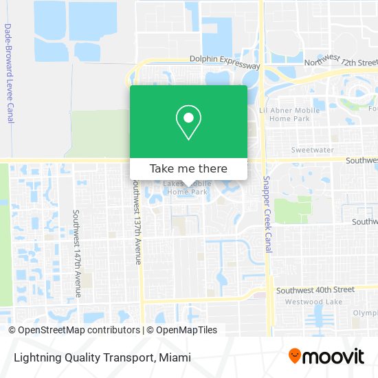 Lightning Quality Transport map