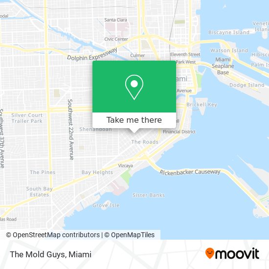 The Mold Guys map