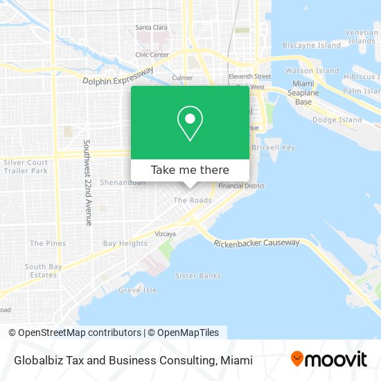 Globalbiz Tax and Business Consulting map