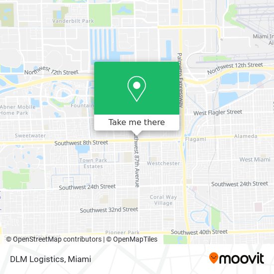 DLM Logistics map