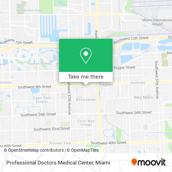 Mapa de Professional Doctors Medical Center