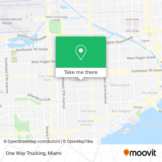 Mapa de One Way Trucking