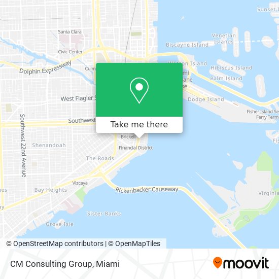 CM Consulting Group map