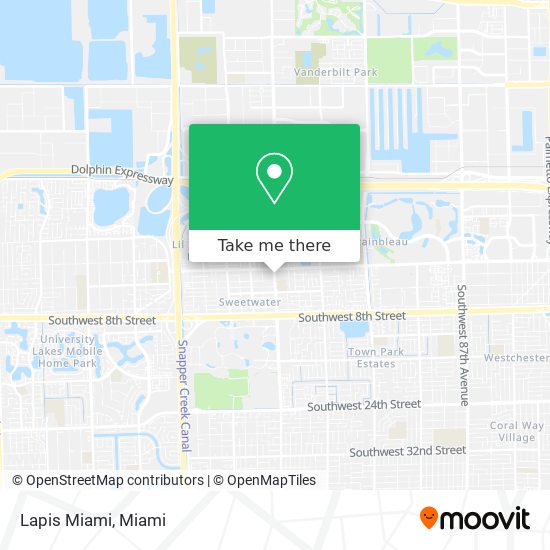 Lapis Miami map