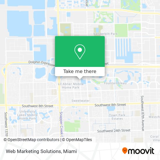 Web Marketing Solutions map