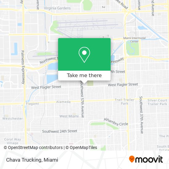 Chava Trucking map