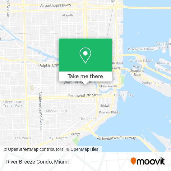 Mapa de River Breeze Condo