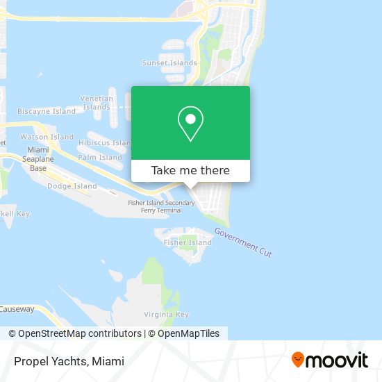 Propel Yachts map