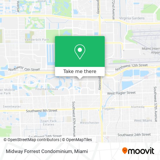 Mapa de Midway Forrest Condominium