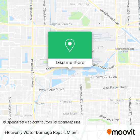 Heavenly Water Damage Repair map