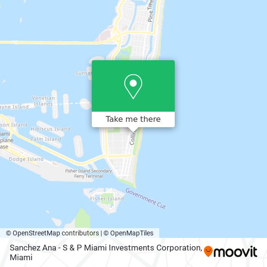 Mapa de Sanchez Ana - S & P Miami Investments Corporation