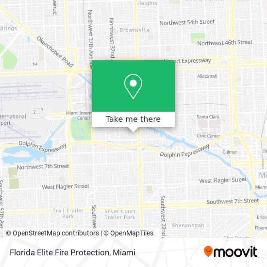 Florida Elite Fire Protection map