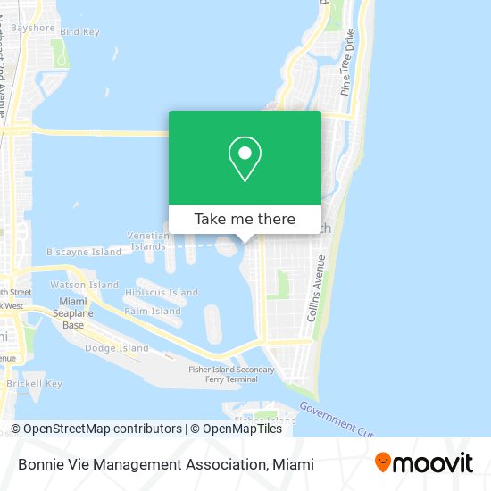 Mapa de Bonnie Vie Management Association