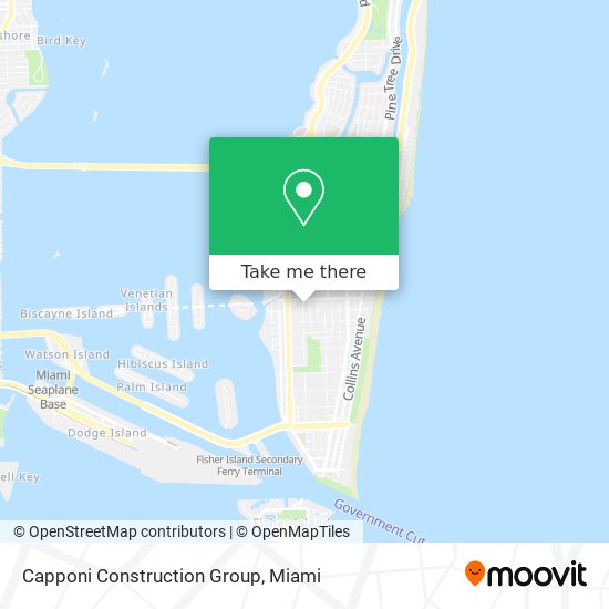 Mapa de Capponi Construction Group