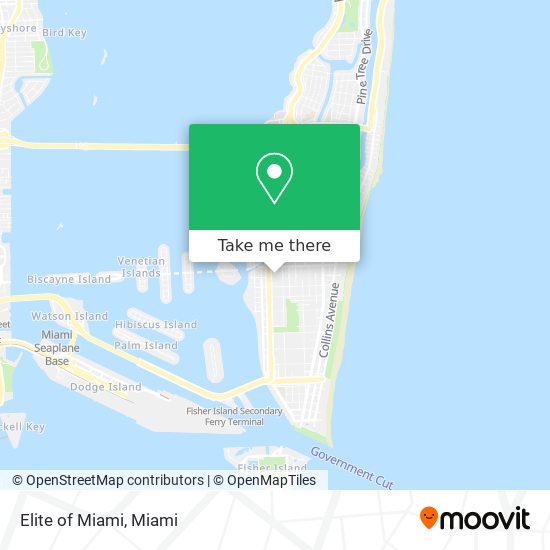 Elite of Miami map