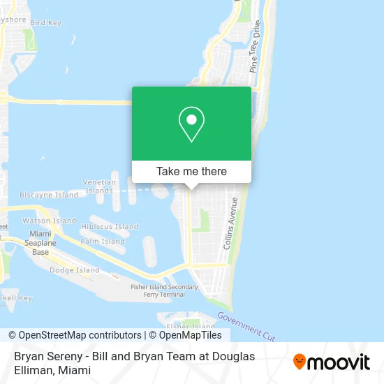 Bryan Sereny - Bill and Bryan Team at Douglas Elliman map