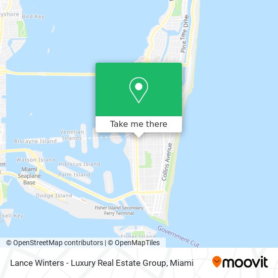 Lance Winters - Luxury Real Estate Group map