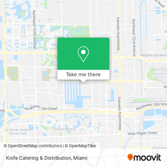 Mapa de Knife Catering & Distribution
