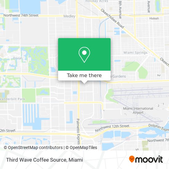 Mapa de Third Wave Coffee Source