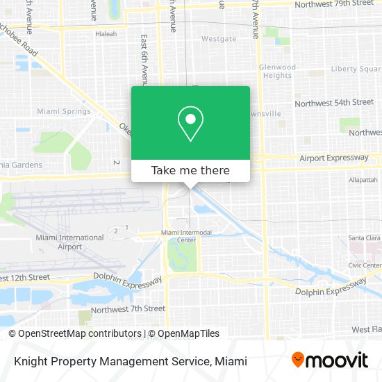 Knight Property Management Service map