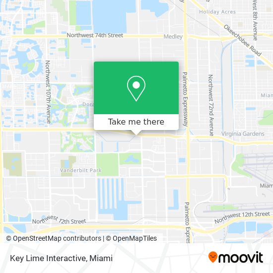 Mapa de Key Lime Interactive