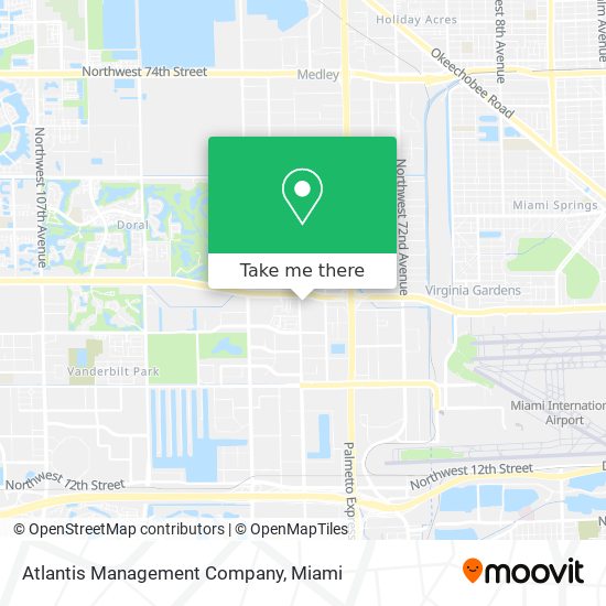 Atlantis Management Company map