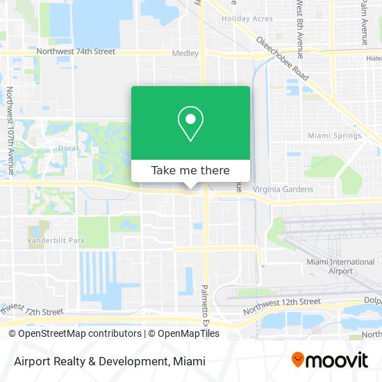 Airport Realty & Development map