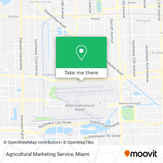 Agricultural Marketing Service map