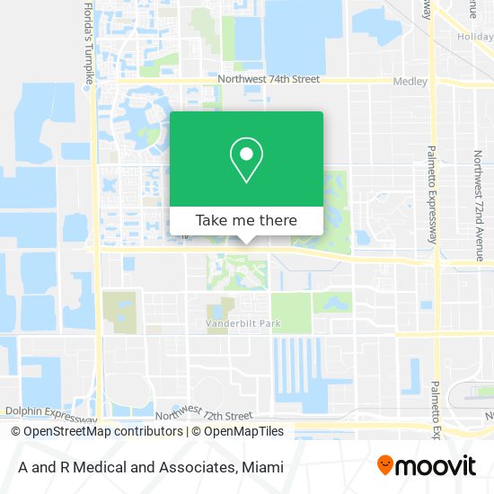 A and R Medical and Associates map