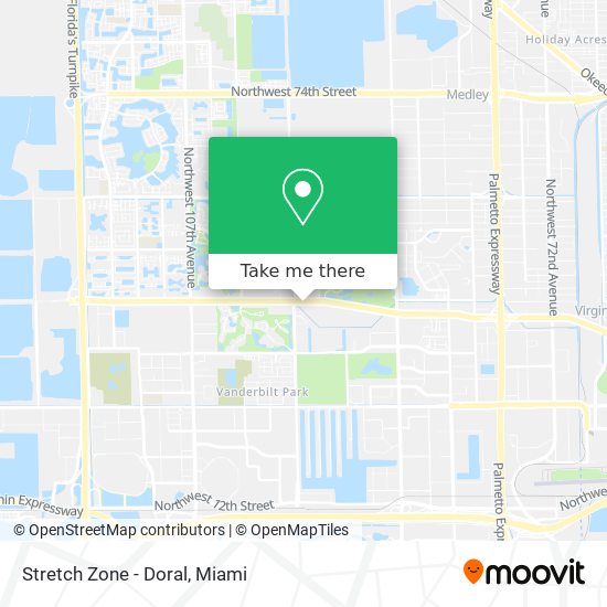 Mapa de Stretch Zone - Doral