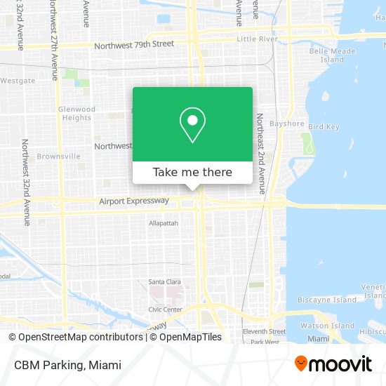 CBM Parking map