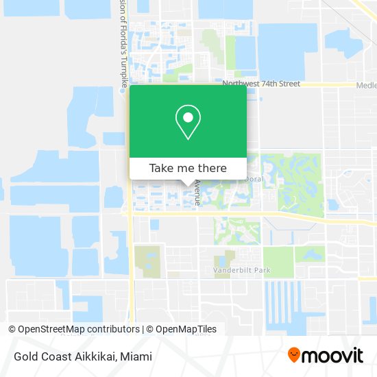 Gold Coast Aikkikai map