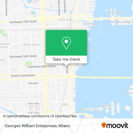 Georges William Enterprises map