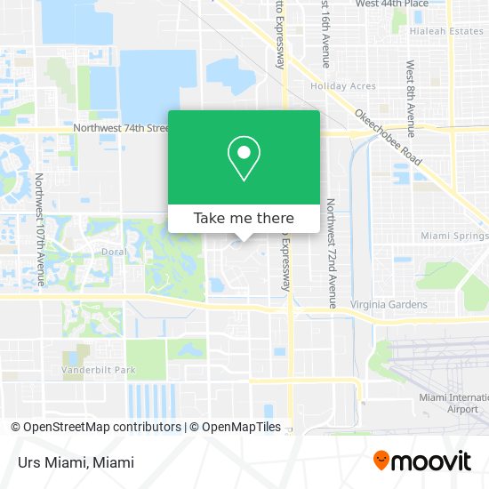 Mapa de Urs Miami