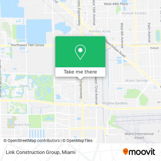 Link Construction Group map