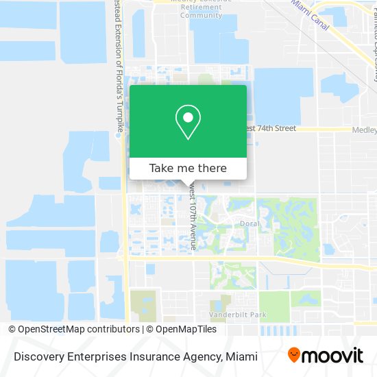 Discovery Enterprises Insurance Agency map