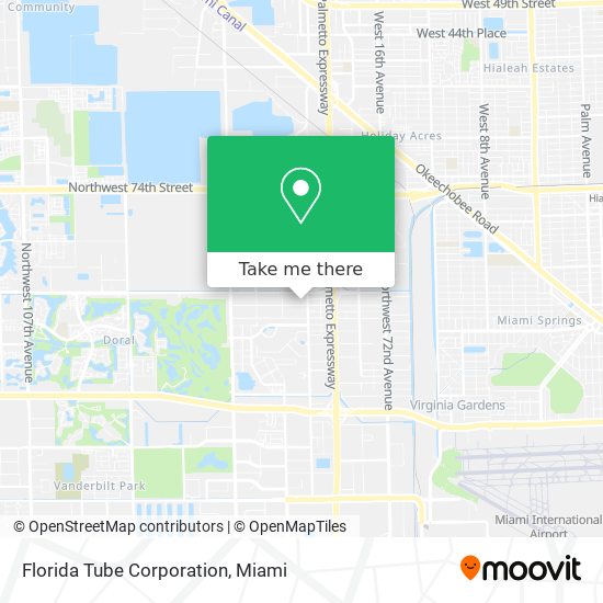 Florida Tube Corporation map