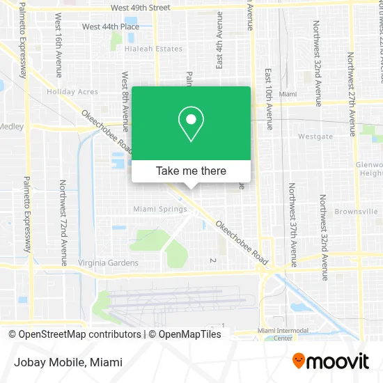 Jobay Mobile map