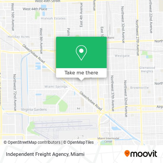 Independent Freight Agency map