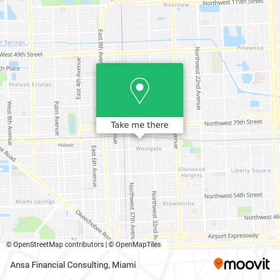 Mapa de Ansa Financial Consulting
